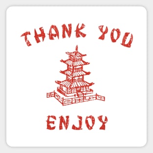 Thank You, Enjoy 1973 Magnet